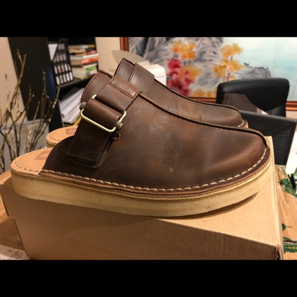 clarks trek mule